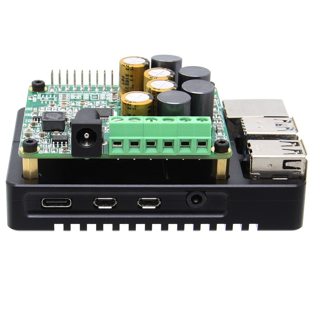 HIFI AMP Amplifier Expansion Board Audio Module with Aluminum Alloy Ca ...