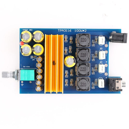 HIFI LONTEN HC329B TPA3116D2 *2 Class D power amplifier with two  100W *2 digital HIFI audio amplifiers board customize