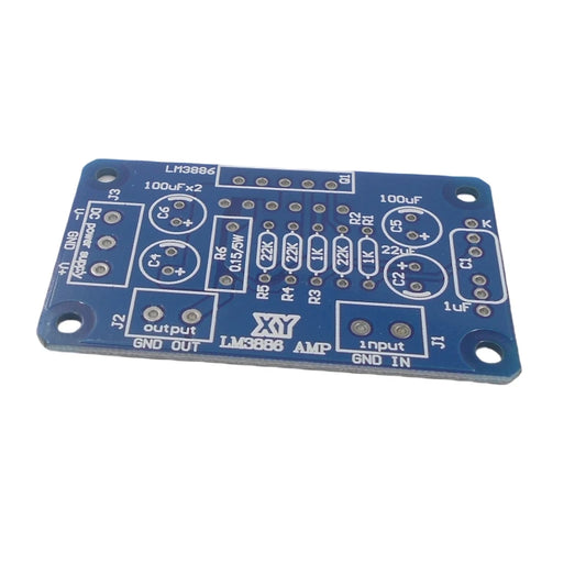 Custom HIFI high fidelity LM3886TF power amplifier board can be connected in parallel with PCB empty board