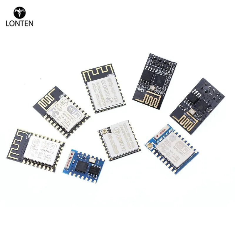 Custom Lonten 1pcs ESP8266 ESP-01 ESP-01S ESP-07 ESP-12 ESP-12E ESP-12F ESP-03 serial WIFI wirelness mode transceiver For arduinos Manufacturer