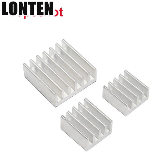 Custom Lonten 10 pcs Raspberry Pi 3 Model B Aluminum Heat Sink CPU Cooling Pad Heat Sink compatible for Raspberry Pi 2 B+ Manufacturer