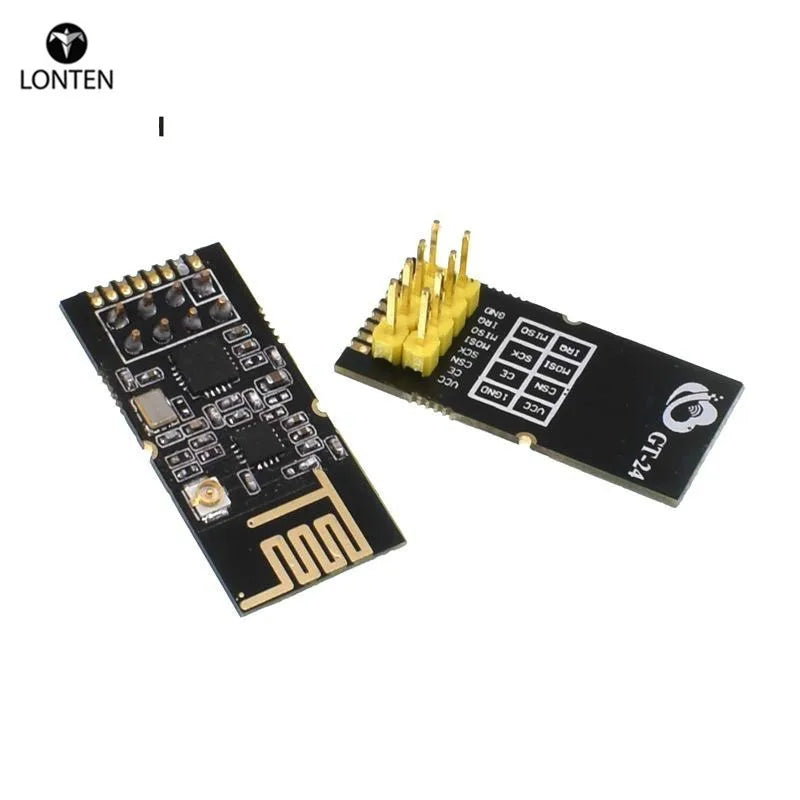 Custom Lonten  GT-24 2.4G SMD NRF24L01 1100 meter long-distance NRF24L01+PA+LNA SMD wireless modes 1100meters Manufacturer