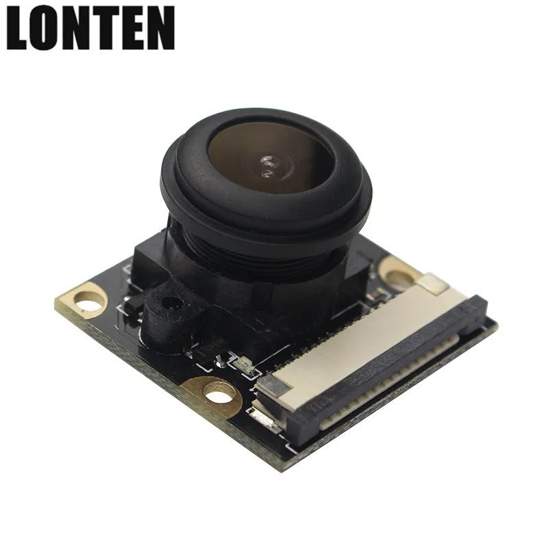 Custom Lonten Raspberry Pi 3 Model B+ Night Vision Camera 5MP Wide Angle 135 Degree Fish eye Lens 1080P Camera Mode for Raspberry Pi Manufacturer