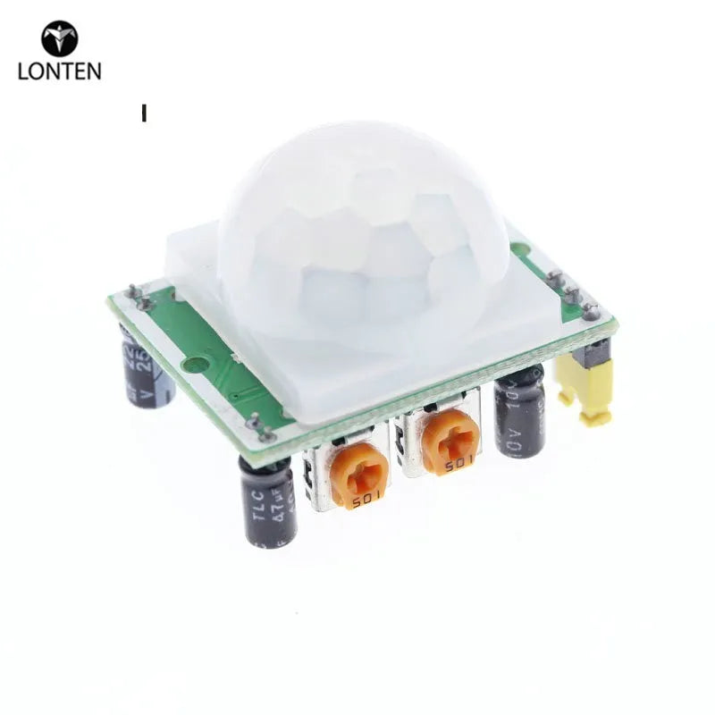 Custom Lonten 1PCS SR501 HC-SR501 Adjust IR Pyroelectric Infrared PIR module Motion Sensor Detector Module for arduinp Manufacturer