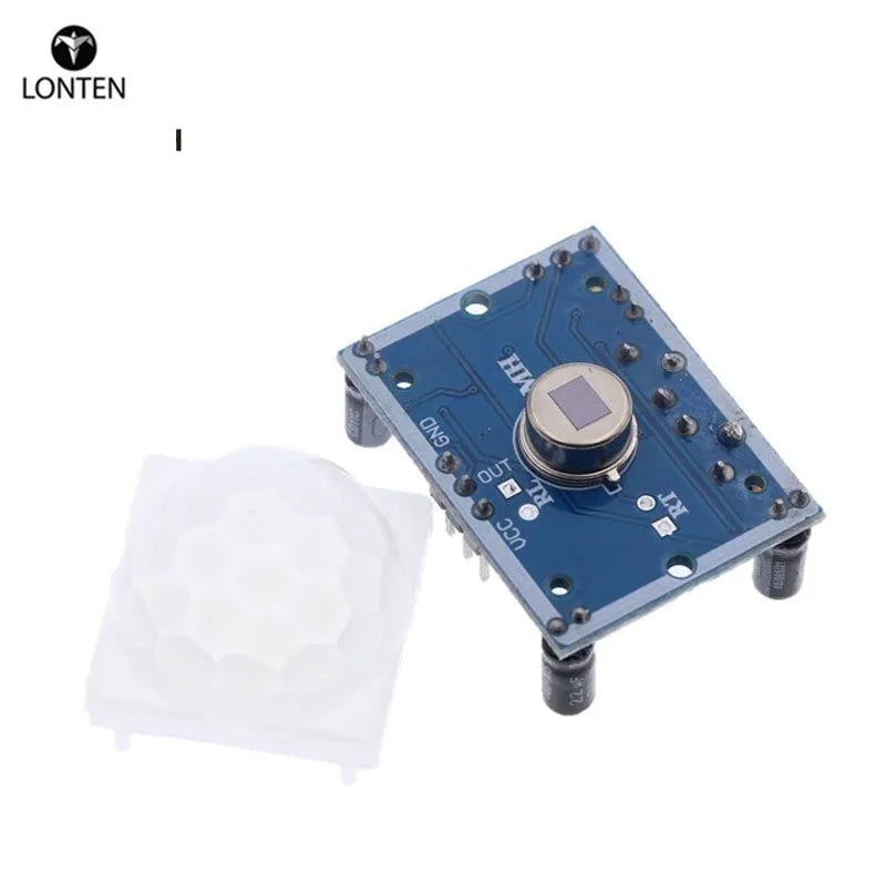 Custom Lonten 1PCS SR501 HC-SR501 Adjust IR Pyroelectric Infrared PIR module Motion Sensor Detector Module for arduinp Manufacturer