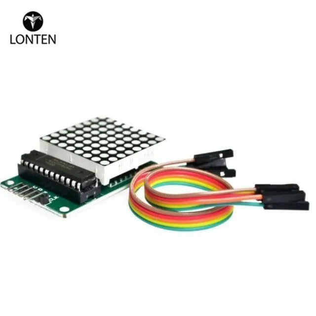 Custom Lonten 10PCS MAX7219 Dot led module Matrix Mode MCU LED Display Control Mode Kit for arduinos Manufacturer