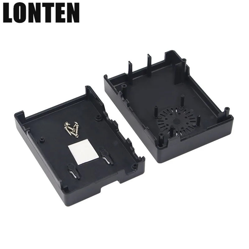 Custom Lonten Newest Cooling Fan + 5V 2.5A Power Adapter + Heat Sink suitable Raspberry Pi 3 Kit ABS Case Box Manufacturer