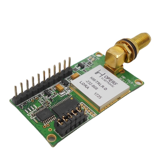 Custom HM-TRLR-D-232-868 REV:1.2 lora Ultra long distance wireless transmission module with low power consumption and high performance