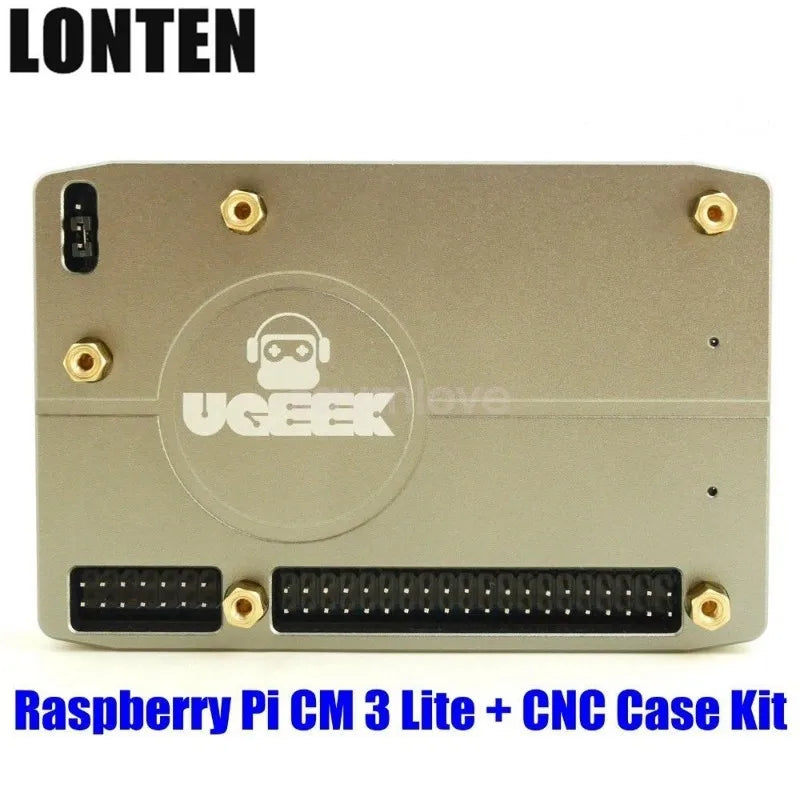 Custom Lonten Newest New CNC Aluminum Case I/O Expansion Board For Raspberry pi Compute Module 3 CM3 Lite Manufacturer