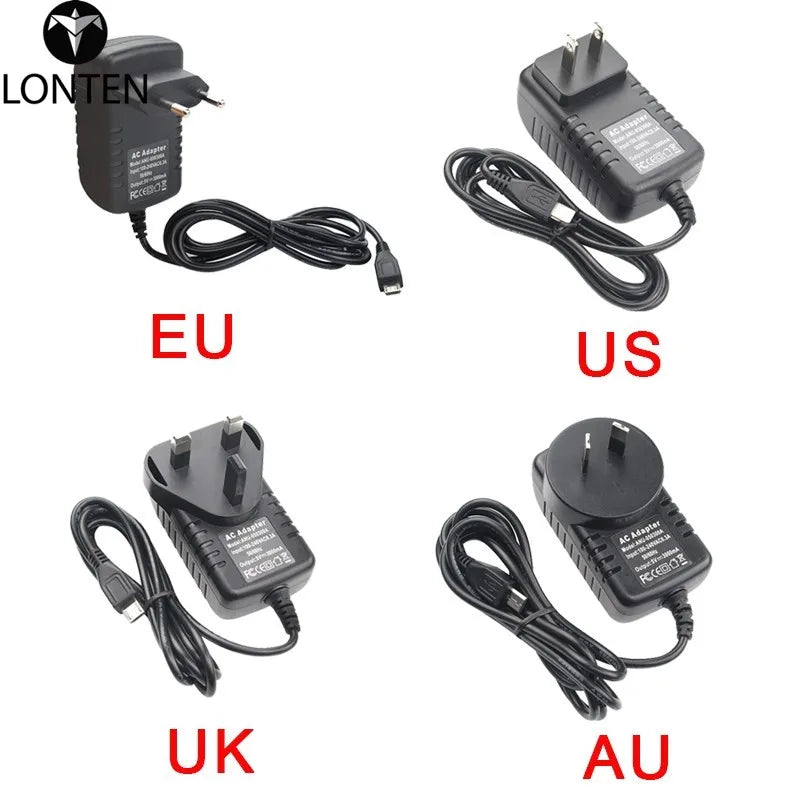 Custom Lonten 10pcs/lot Raspberry Pi 3 Power Charger 5V 3A Micro USB Port Power Adapter Supply EU US AU UK Adapter for Raspberry Pi 3 M Manufacturer