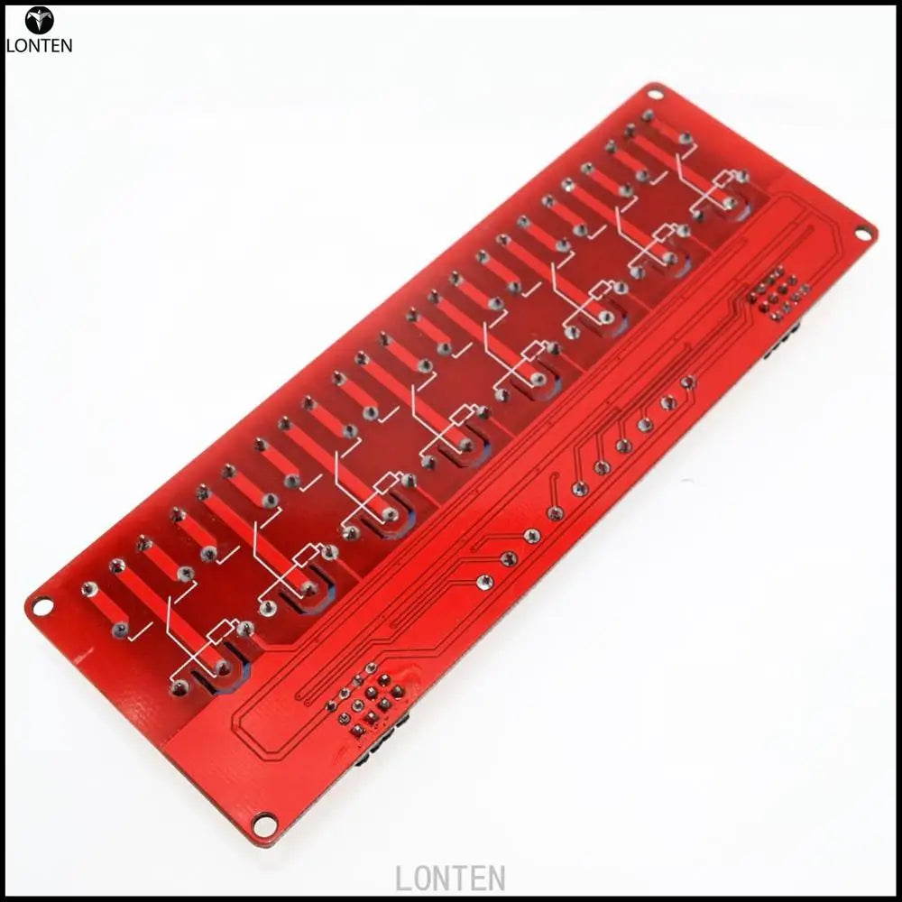 Custom 8 channel relay module 24V high and low level trigger relay control with optocoupler for PLC automation equipment control Manufacturer