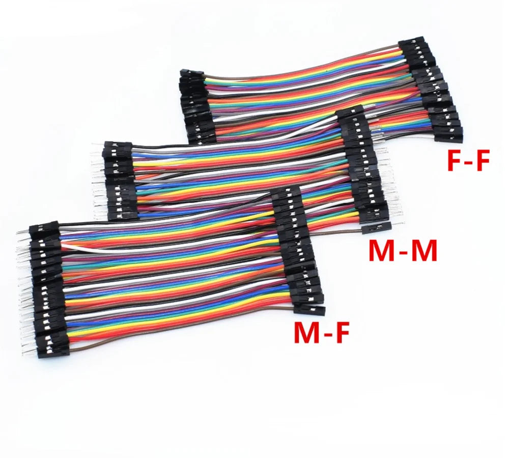 Custom Fast shipping Dupont line 120pcs 10cm male to male + female to male and female to female jumper wire Dupont cable For aduino Manufacturer