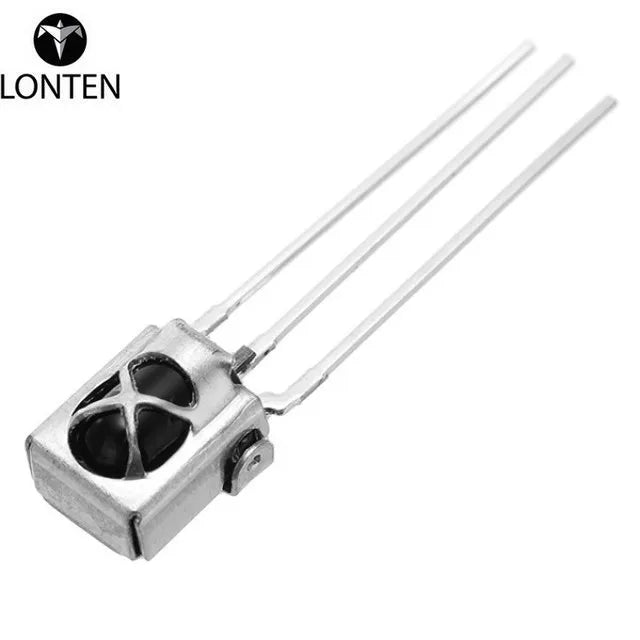 Custom Lonten Universal IR Infrared Receiver Head With Iron Shell TL1838 VS1838B 1838 38Khz Diode Remote Control Receiver Manufacturer