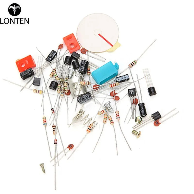 Custom Lonten New Arrival DIY 8 Tube FM Radio Kit Electronic Spare Part Radio Accorries 145 x 75 x 35mm Manufacturer