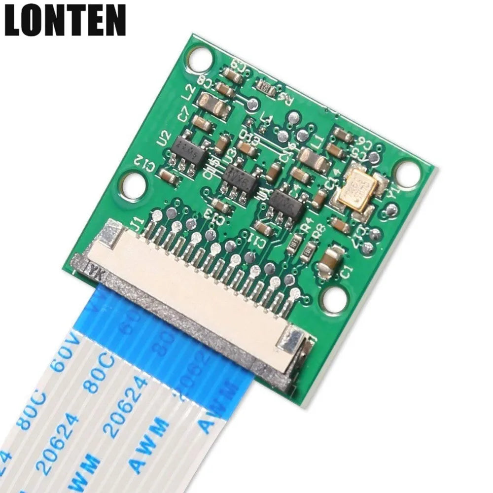 Custom Lonten 5MP 1080P 720P For Raspberry pi Camera Wide Angle Fisheye Night Vision Video Camera Compatible Raspberry Pi 3 Model B+ Pl Manufacturer