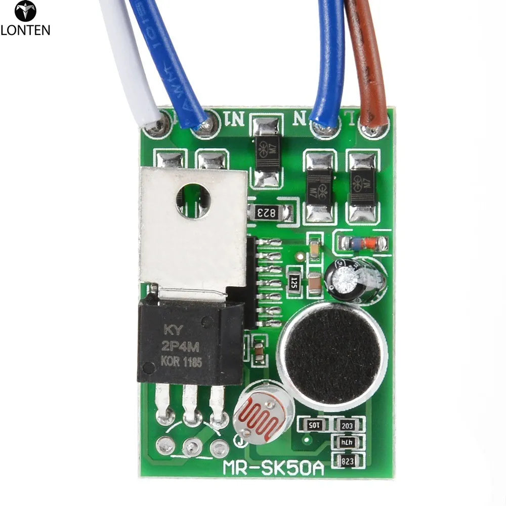 Custom Lonten Automatic On Off Street Light Switch Photo Control Sound Voice Sensor AC 180-240V 50/60Hz Manufacturer