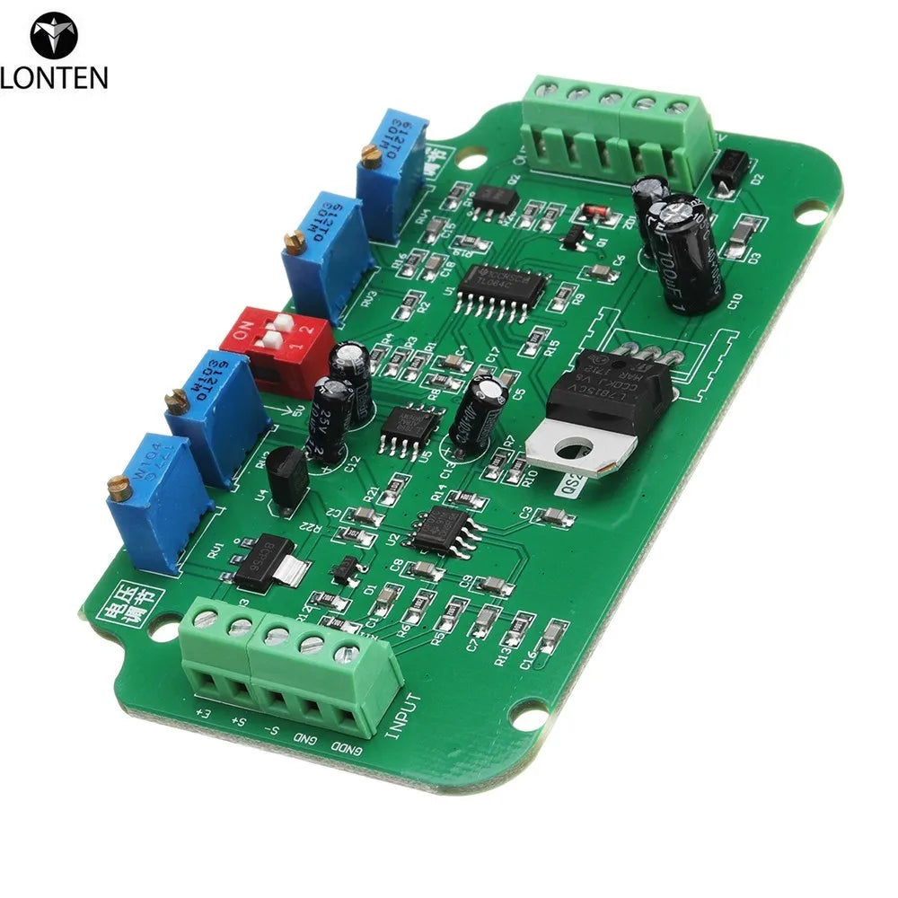 Custom Lonten NEW DC 12V To 24V 4-20MA Load Cell Sensor Amplifier Weighing Transmitter Voltage Current Converter Module Manufacturer