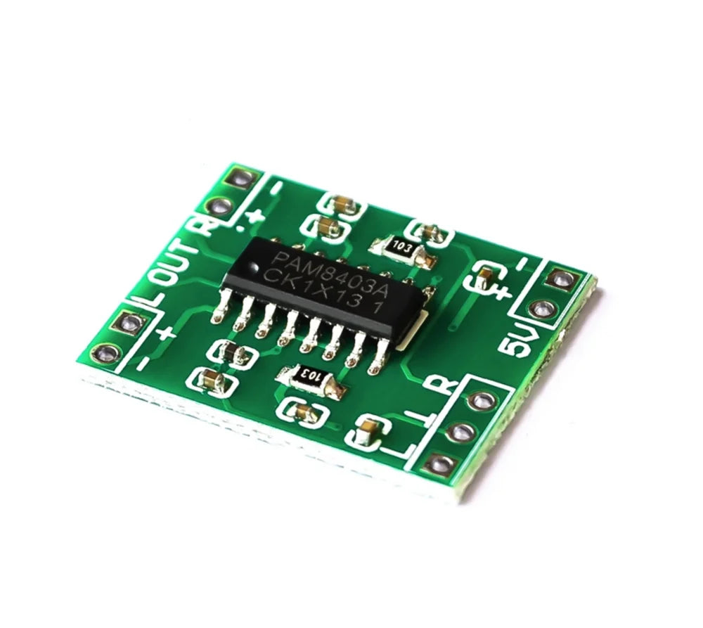 Custom PAM8403 Super Mini Digital Amplifier Board 2 * 3W Class D Digital 2.5V To 5V Power amplifier module Manufacturer