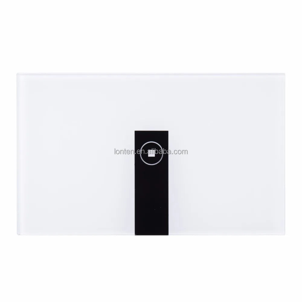 Custom Wifi Remote Control Switch 1/ 2/3 / 4 Gang Touch Wall Light Switch Tempered Glass Panel Work with Alexa, Google Home Manufacturer