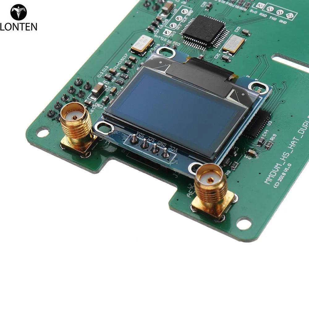 Custom Lonten NEW MMDVM DUPLEX RX TX UHF VHF Hotspot Support P25 DMR YSF NXDN DMR + OLED For Raspberry Pi Manufacturer