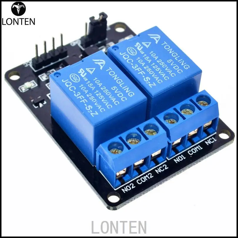 Custom Manufacture weighing scale circuit board, pcb&pcba assembly 5V 2-Channel Relay Module Manufacturer