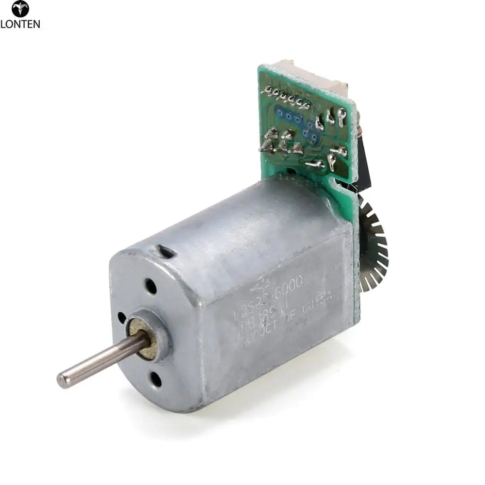 Custom 1pc 130 Motor DC 6V-12V 7800RPM Metal Speed Encoder Tachometer Motor AB Phase 49mm Length Manufacturer