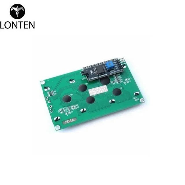 Custom Lonten Electronic Part 5V IIC/I2C 2004 204 20 x 4 Character LCD Display Module Blue Screen For ard Project Interface I2C Manufacturer