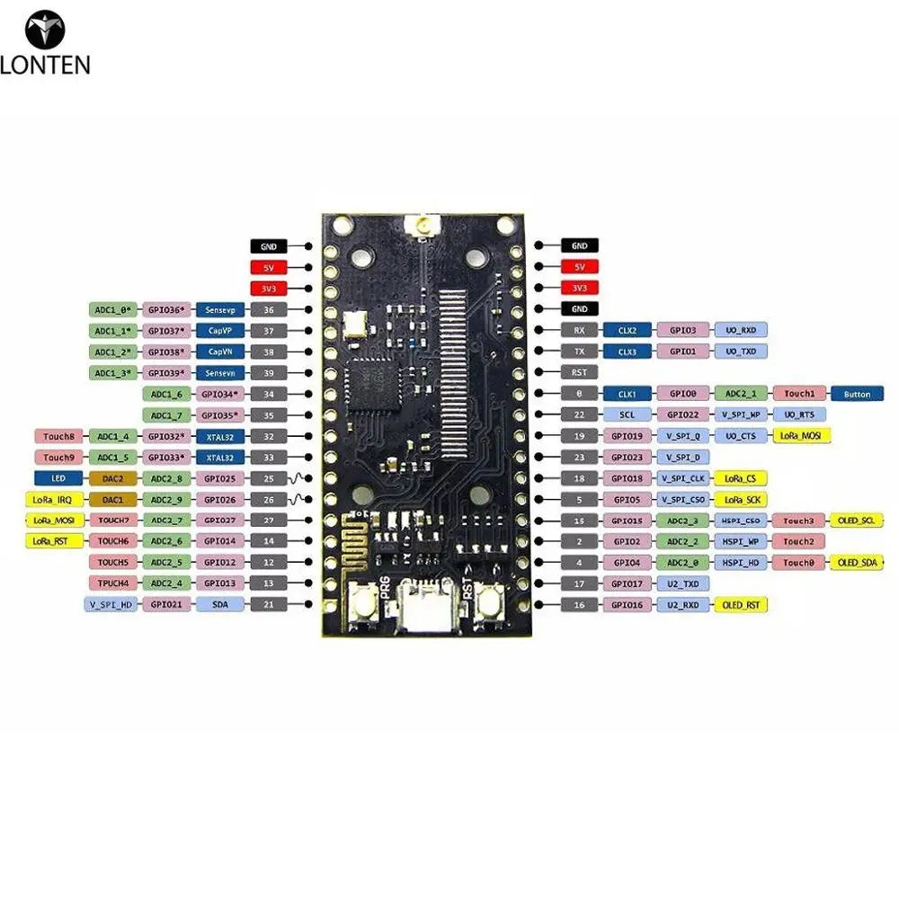 Custom Lonten NEW ESP32 SX1278  WIFI Lora Internet Antenna Development Board Module For ard Manufacturer