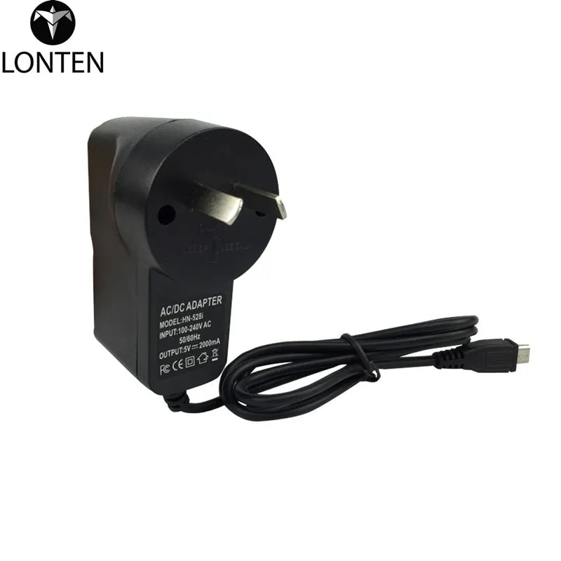 Custom Lonten Raspberry Pi Zero W 5V 2A Power Charger Micro Port Adapter with US/UK/EU/AU for Raspberry Pi Zero V1.3 for Orange Pi Zero Manufacturer