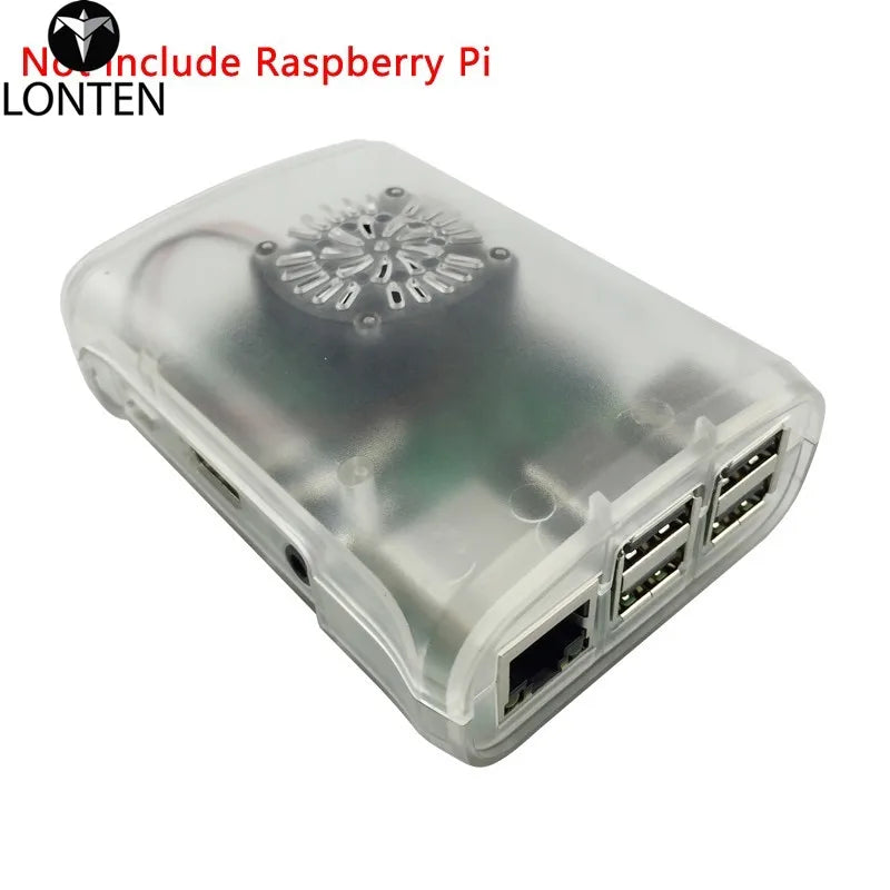 Custom Custom Lonten Raspberry Pi 3 Model B Plus ABS Case+Cooling Fan+5V 2.5A Power Adapter+Aluminum Heat Sink for Raspberry Pi 3/2 Manufacturer