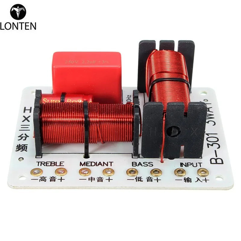 Custom  Lonten New Multi Speaker 3 Unit o Frequency Divider 3 Way Crossover Filters 150W Acoustic Components Manufacturer