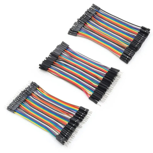 Custom Fast shipping Dupont line 120pcs 10cm male to male + female to male and female to female jumper wire Dupont cable For aduino Manufacturer