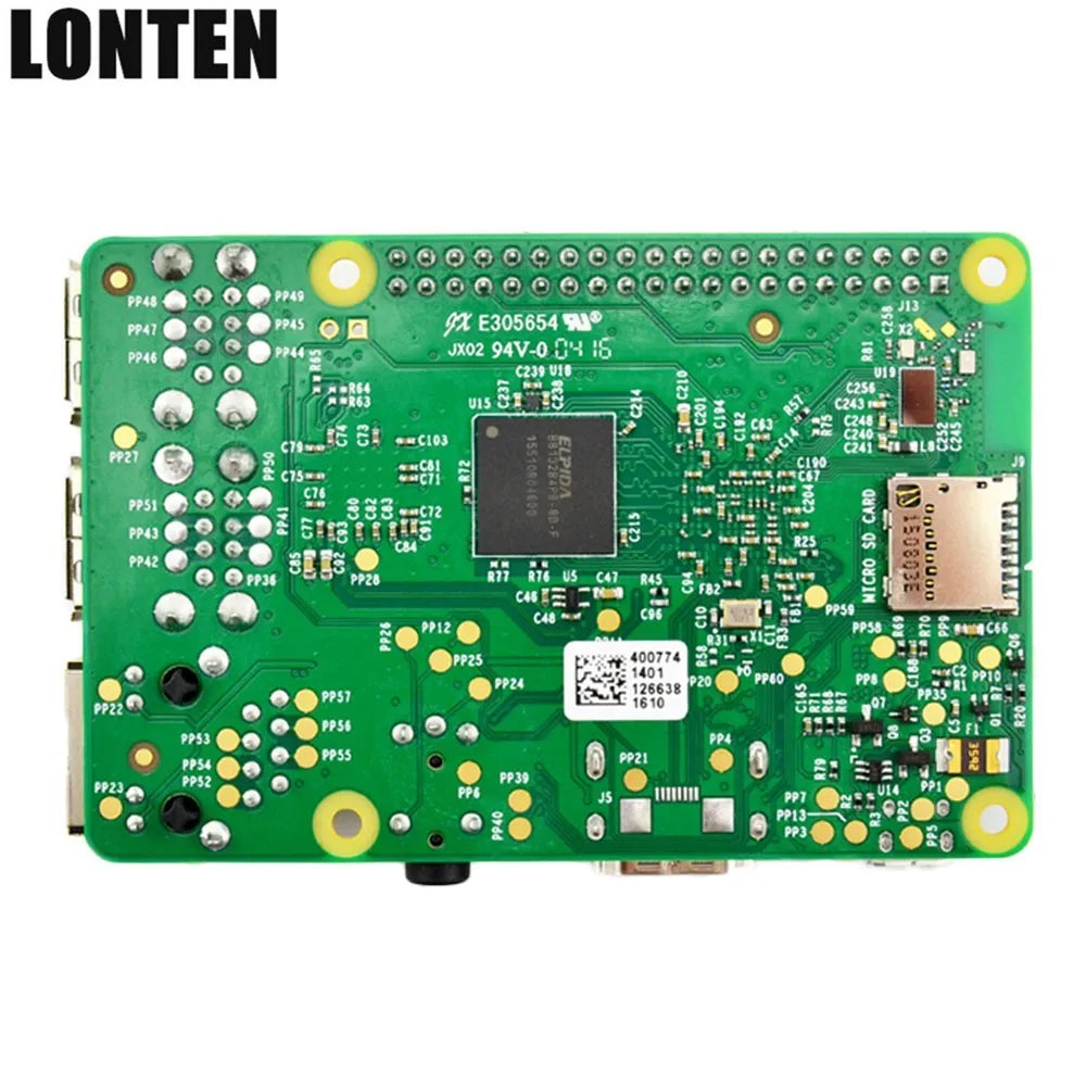 Custom Hot Raspberry Pi 3 Model B Board Kit 1GB LPDDR2 BCM2837 Quad-core Ras PI3 B,ras PI 3b,ras PI 3 B with Wifi& Raspberry Pi3 CN;GUA Manufacturer