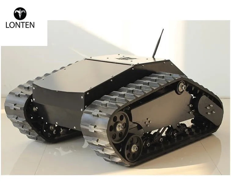 Custom Lonten 880t 100kg Load Big All Metal Robot Tank Platform Shock Absorption Chassis Suspension Crawler Chassis Manufacturer