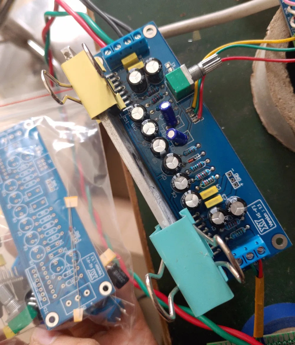 Custom TDA7293 power amplifier board empty PCB