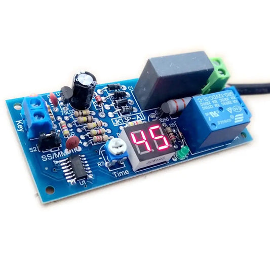 Custom 10PCS AC220V~240V input / passive output / digital tube display 230V delay switch board off timer delay relay Manufacturer