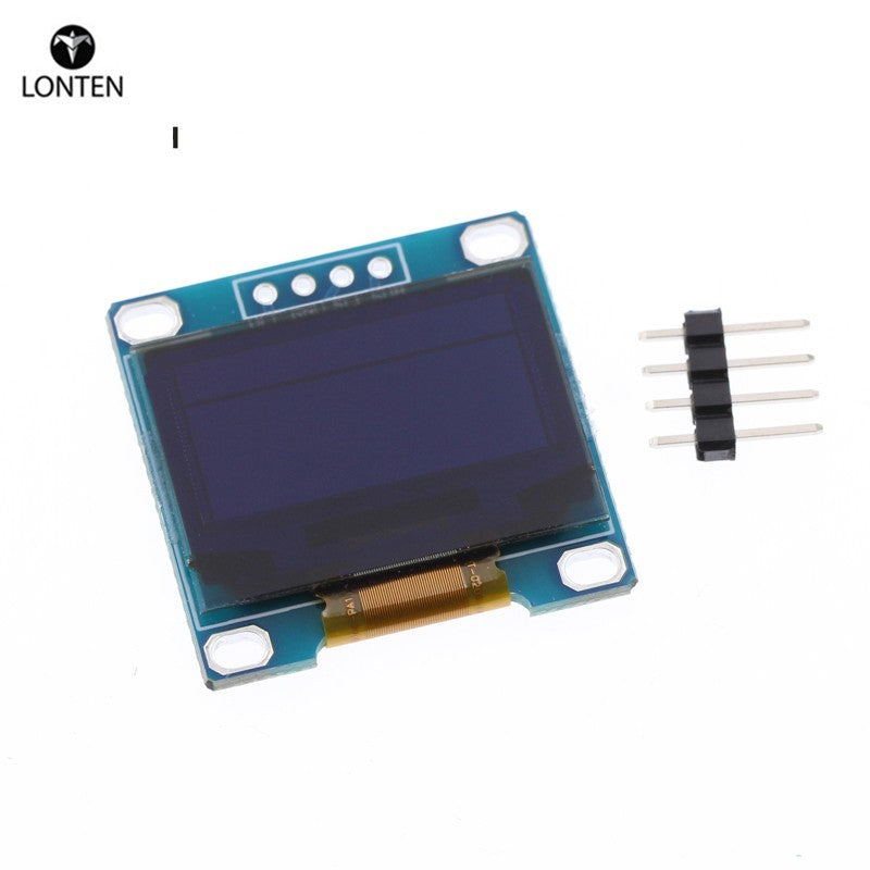 Lonten Yellow- blue double color 128X64 Blue White color OLED LCD LED Display Module For arduinos display 0.96 inch I2C IIC Custom