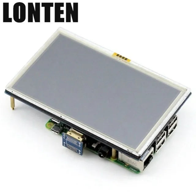 Custom 5'' inch 800X480  Touch Display Screen TFT LCD Panel Module Shield for Raspberry Pi 4 3 raspberry pi display Manufacturer