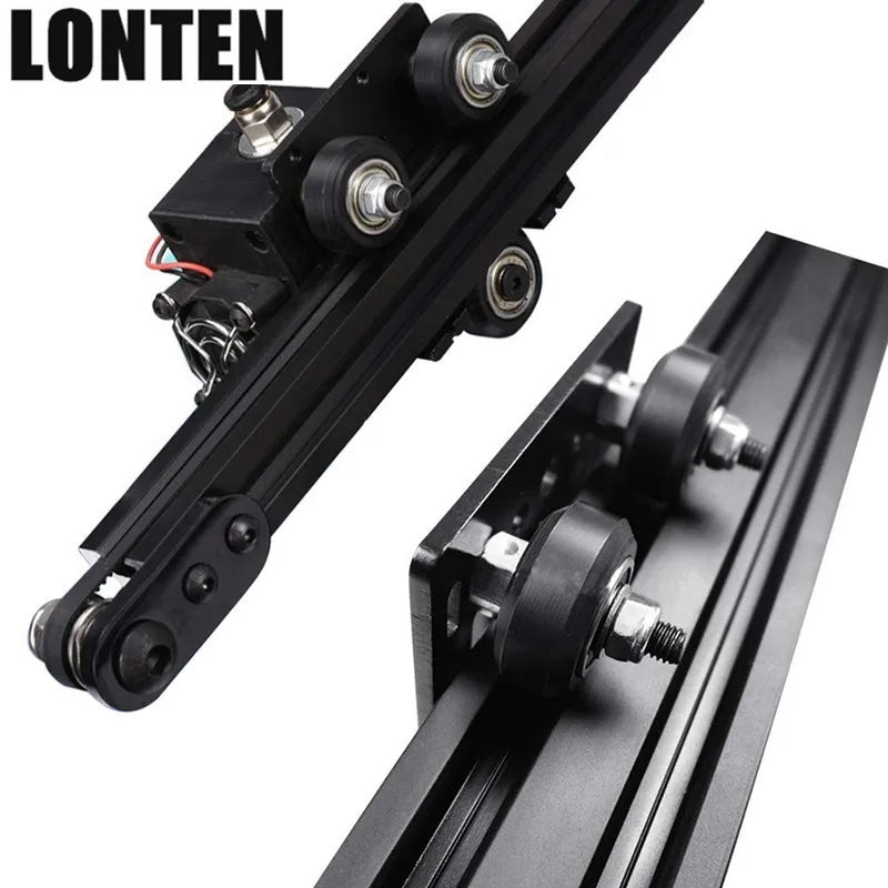 Custom Lonten 10pcs CNC Openbuilds Plastic wheel POM with 625zz MR105zz Idler Pulley Passive Round Wheel Perlin Wheel for V-Slot 3D Pri Manufacturer