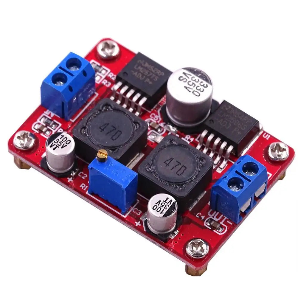 Custom 1PCS/LOT DC-DC Adjustable Step-Up and step-down Power Supply Module boost and buck voltage converter LED LM2596&LM2577 Manufacturer