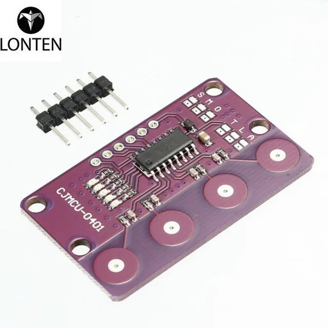 Custom CJMCU-0401 4-bit Button Capacitive Touch Proximity Sensor With Self-locking Function For arduinos Sensor Board Manufacturer