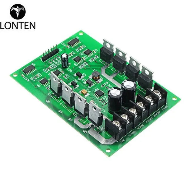 Custom  Lonten DC 3-36V 15A-30A PWM DC Dual Channel Motor Driver Board Industrial Grade High Power Bridge Control Module Strong Braking Manufacturer