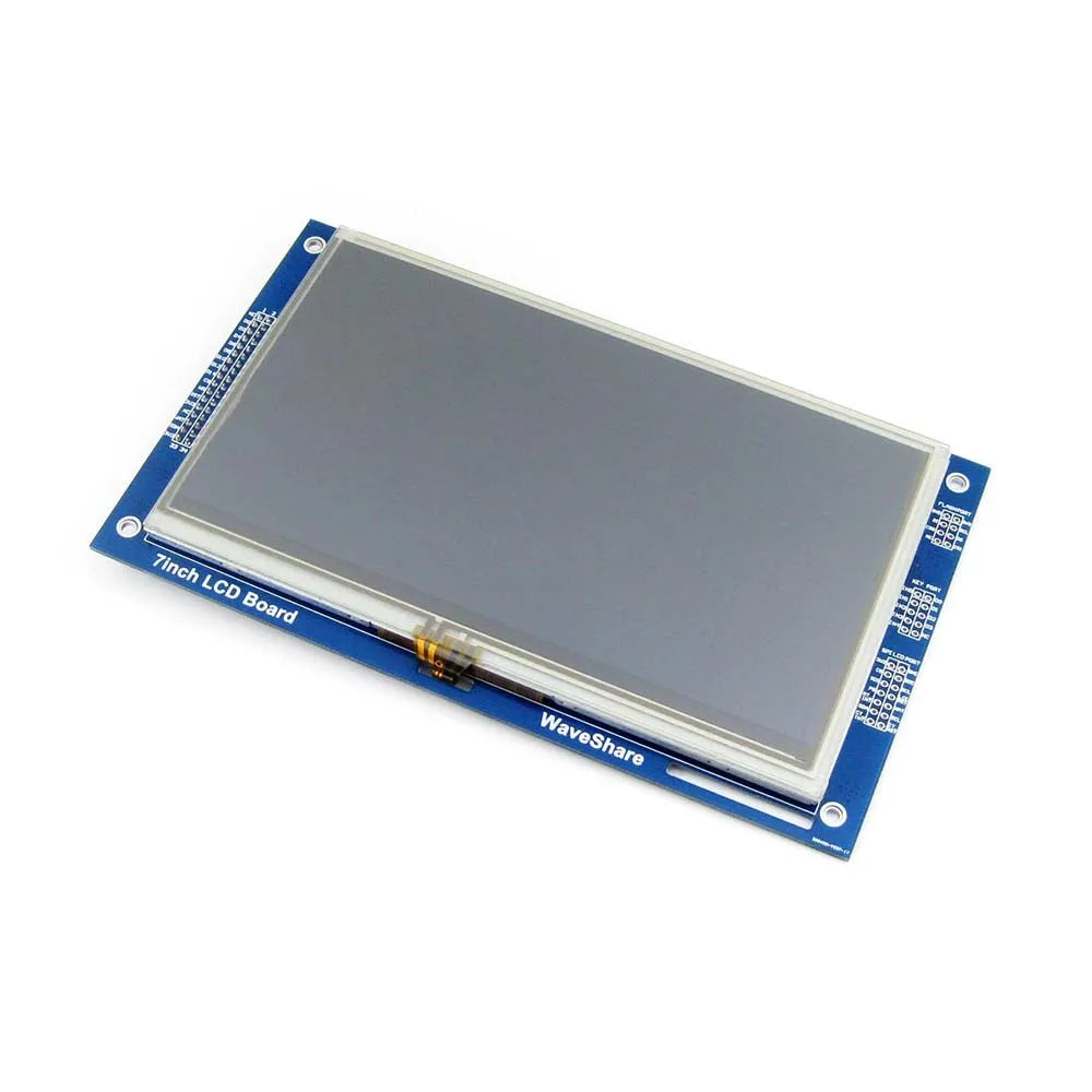 Custom Lonten 7inch Resistive Touch LCD (C) Display Module 800*480 Pixel Multicolor Screen RA8875 Controller Embedded 10KB Character RO Manufacturer