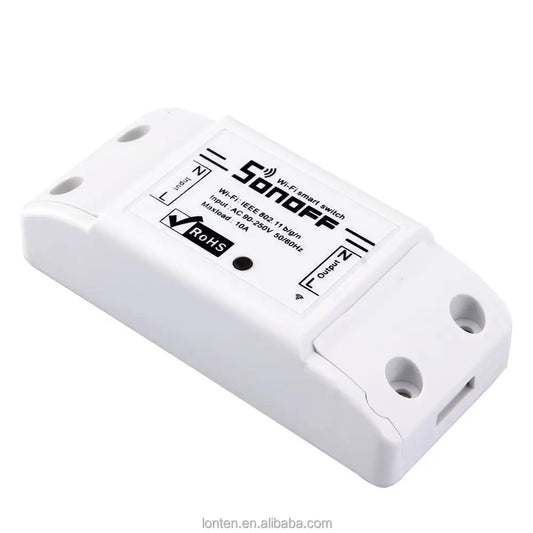 Custom Hot Basic Smart Home Remote Control Wifi Switch Smart Home Automation/ Intelligent WiFi Center for iOS Android APP 10A/2200W Manufacturer