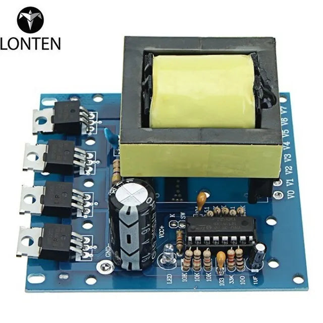 Custom Lonten 1pc New 500W Inverter Boost Board Transformer Car Converter Module Converter High Energ Power DC 12V /24v to AC 220V 380V Manufacturer