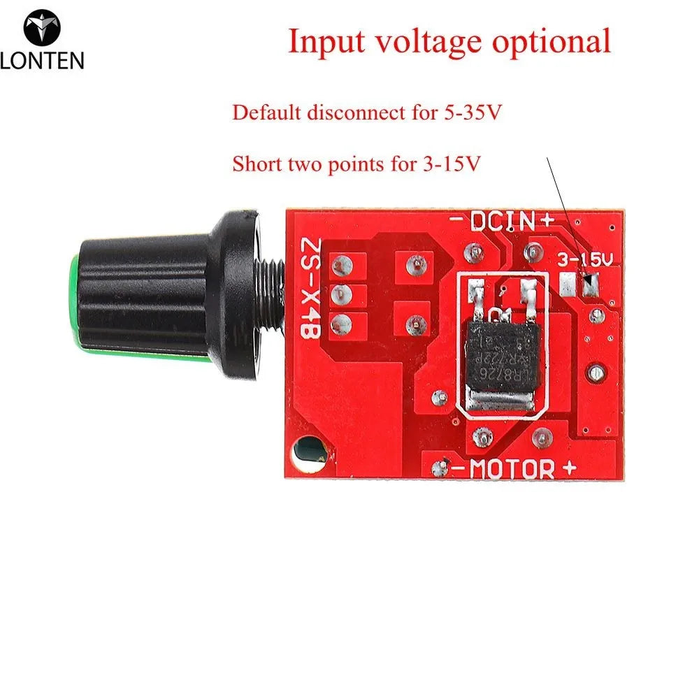 Custom Lonten NEW DC 3V To DC 35V 5A 90W Mini DC Motor PWM Speed Controller Module Speed Regulator Adjustable Light LED dimmer Manufacturer