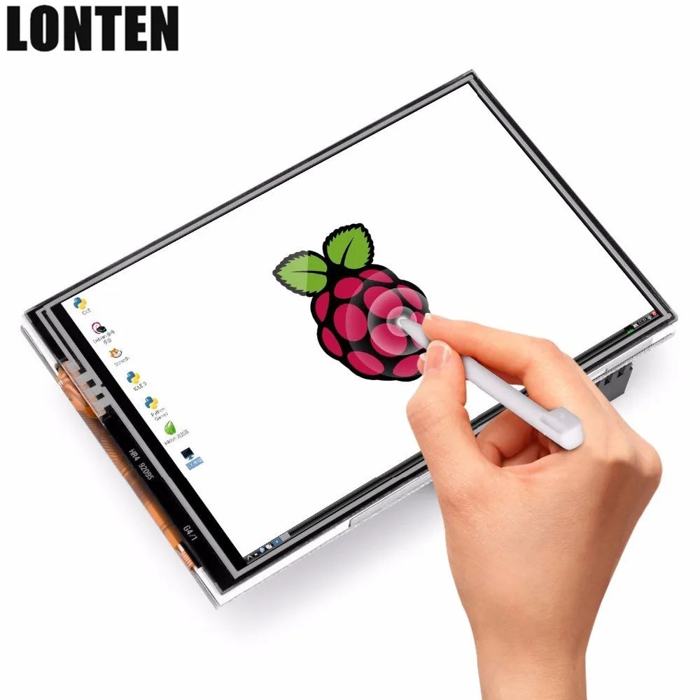 Custom Hot 3.5 Inch TFT LCD Display Touch Screen Monitor for Raspberry Pi 3 2 Model B Raspberry Pi 1 model B+ 480x320 RGB Pixels with c Manufacturer