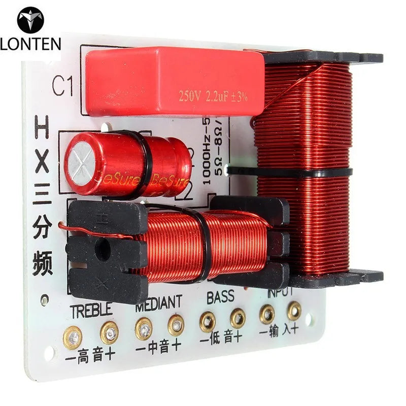 Custom  Lonten New Multi Speaker 3 Unit o Frequency Divider 3 Way Crossover Filters 150W Acoustic Components Manufacturer