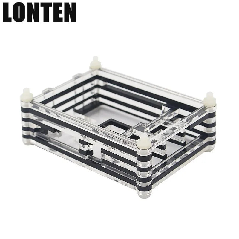 Custom Custom Lonten Newest Raspberry Pi 3 Model B Plus 3.5 inch Touchscreen LCD Display + 9 Layers Acrylic Case kit Only for Raspberry Pi 3 M Manufacturer