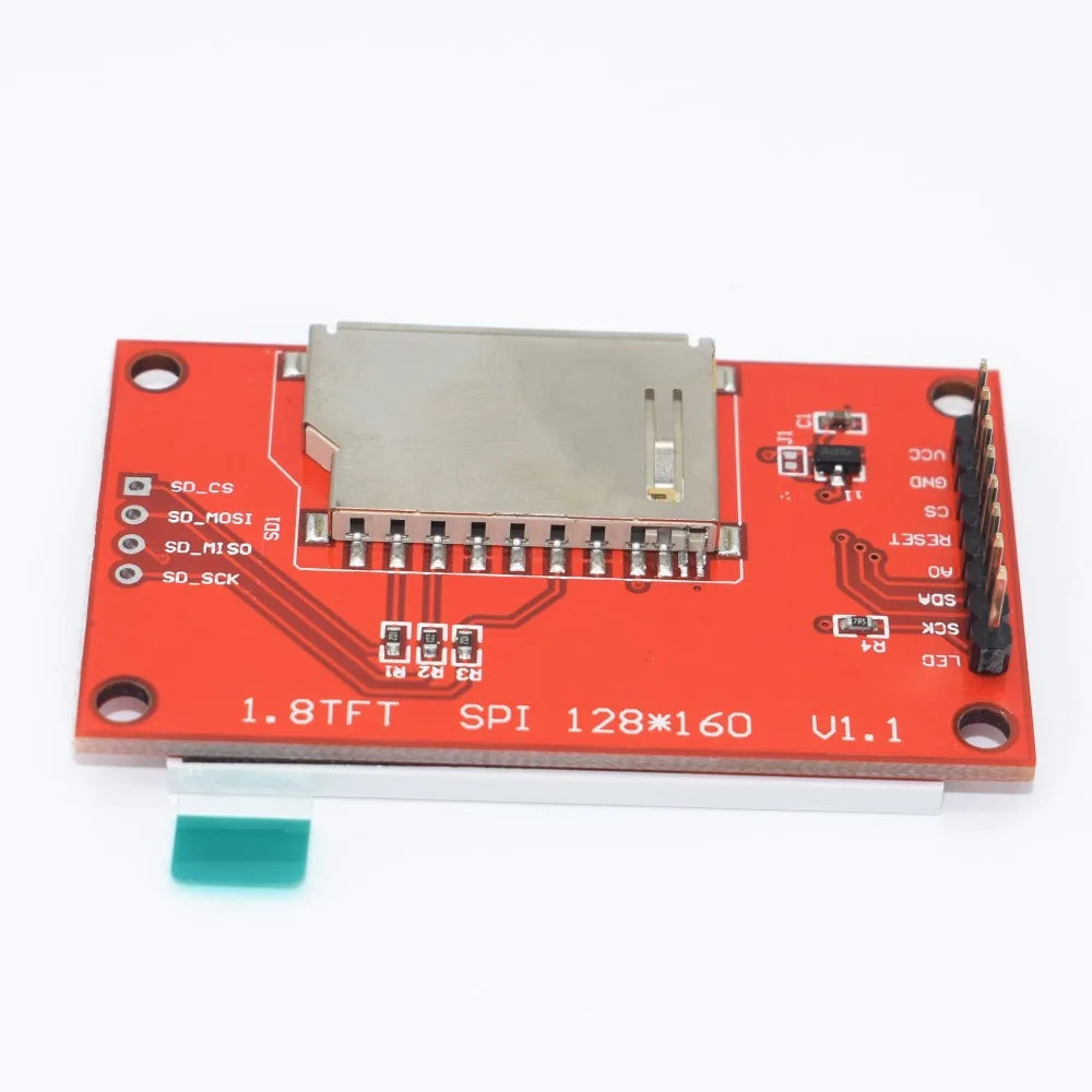 Custom 1.8 inch TFT LCD Module LCD Screen SPI serial 51 drivers 4 IO interface  TFT Resolution 128*160 Manufacturer